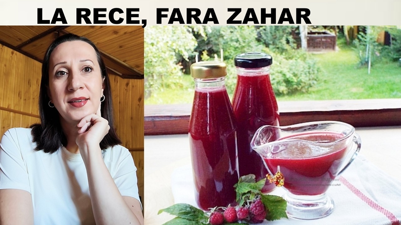 Sirop de zmeura la rece