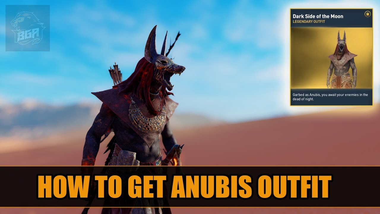 Assassin's Creed Origins — Как получить костюм Анубиса | Костюм Анубиса для Assassin's Creed Origins