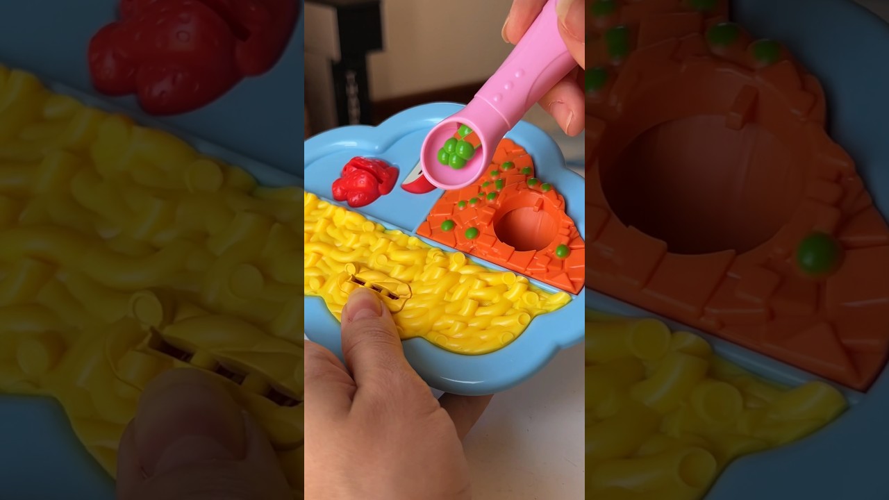 Magic food plate #asmr #dollfood #babydoll