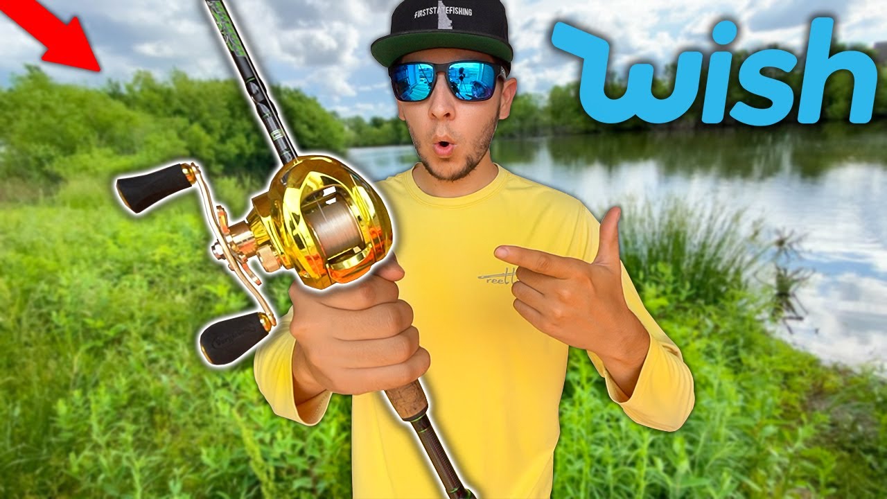 The CHEAPEST Fishing Reel on WISH!! (Fishing Challenge)