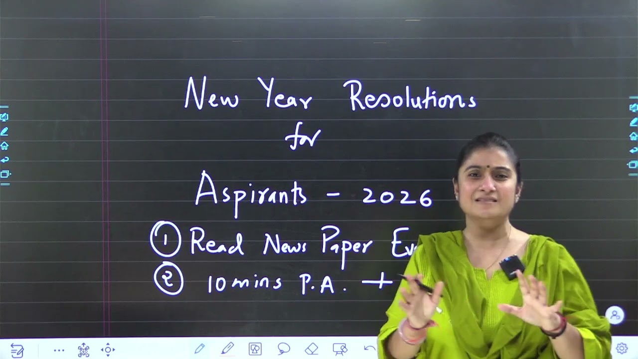 GPSC 2026 | New Year Resolutions to clear exam | Shruti Panchal GPSC 12 Rank 9