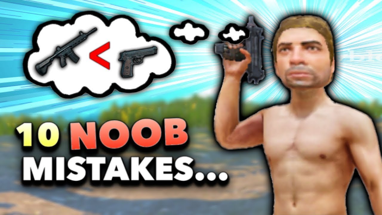 10 BIGGEST MISTAKES Noobs Make in PUBG Mobile...