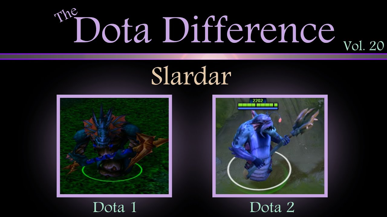 (Dota 1 vs Dota 2 Mechanics) The Dota Difference Vol. 20 - Slardar