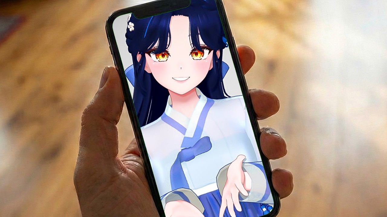 제 며느립니다