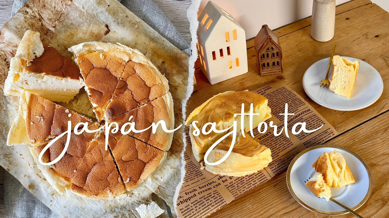 Ez a JAPÁN SAJTTORTA 🇯🇵🧀 konkrétan REZEG 😳