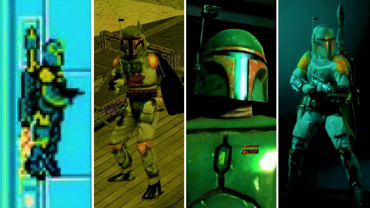 The Evolution of Boba Fett in Star Wars Games