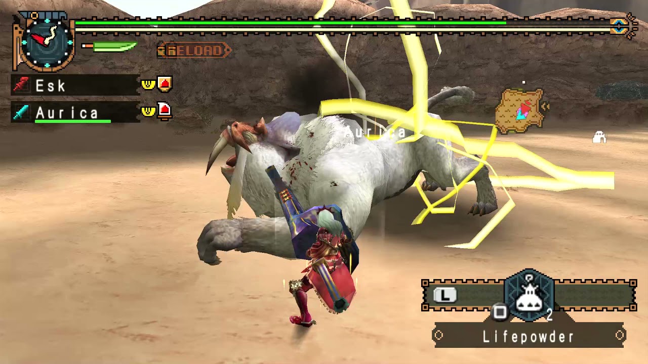 Monster Hunter Freedom Unite (MHFU) - Epic Hunt G2 A Hunter's Feast
