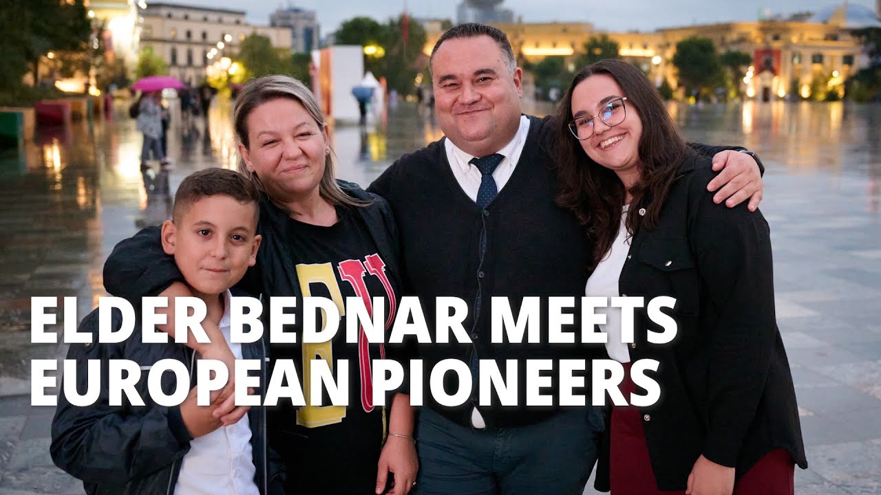 Elder Bednar Meets With European Pioneers