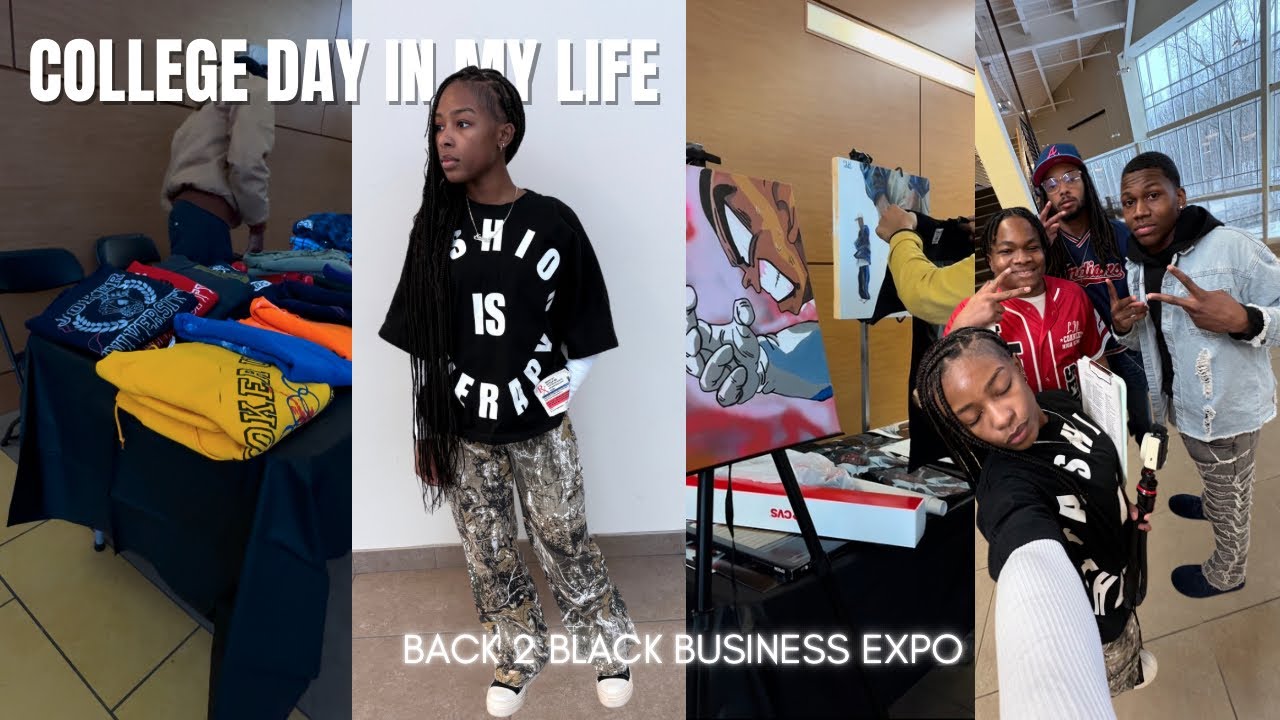 College Diaries ( HBCU EDITION): Gym , event planning, business expo + more | Nevaeh Micha