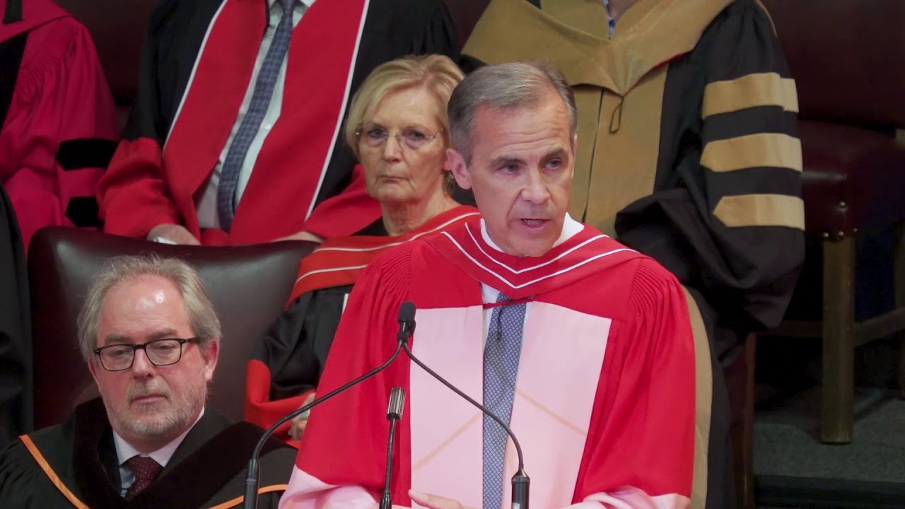 Mark Carney, Convocation 2018 Honorary Degree Recipient