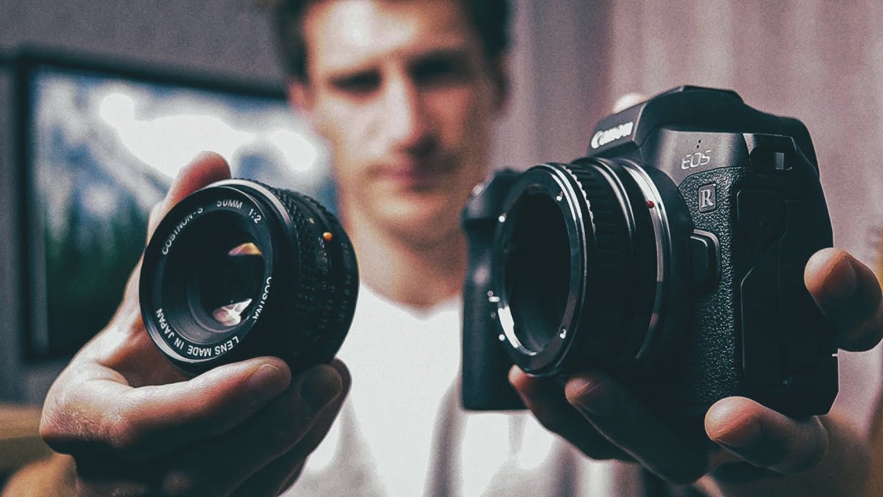 Using Vintage Lenses on a Canon EOS R with a Lens Adapter / Pentax K PK to Canon EOS R K&F Concept
