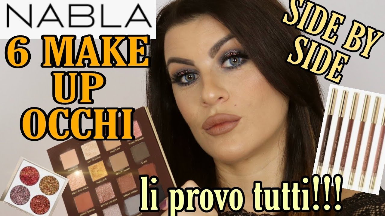 6 LOOK CON NABLA SIDE BY SIDE COLLECTION!NOVITA' MAKE UP