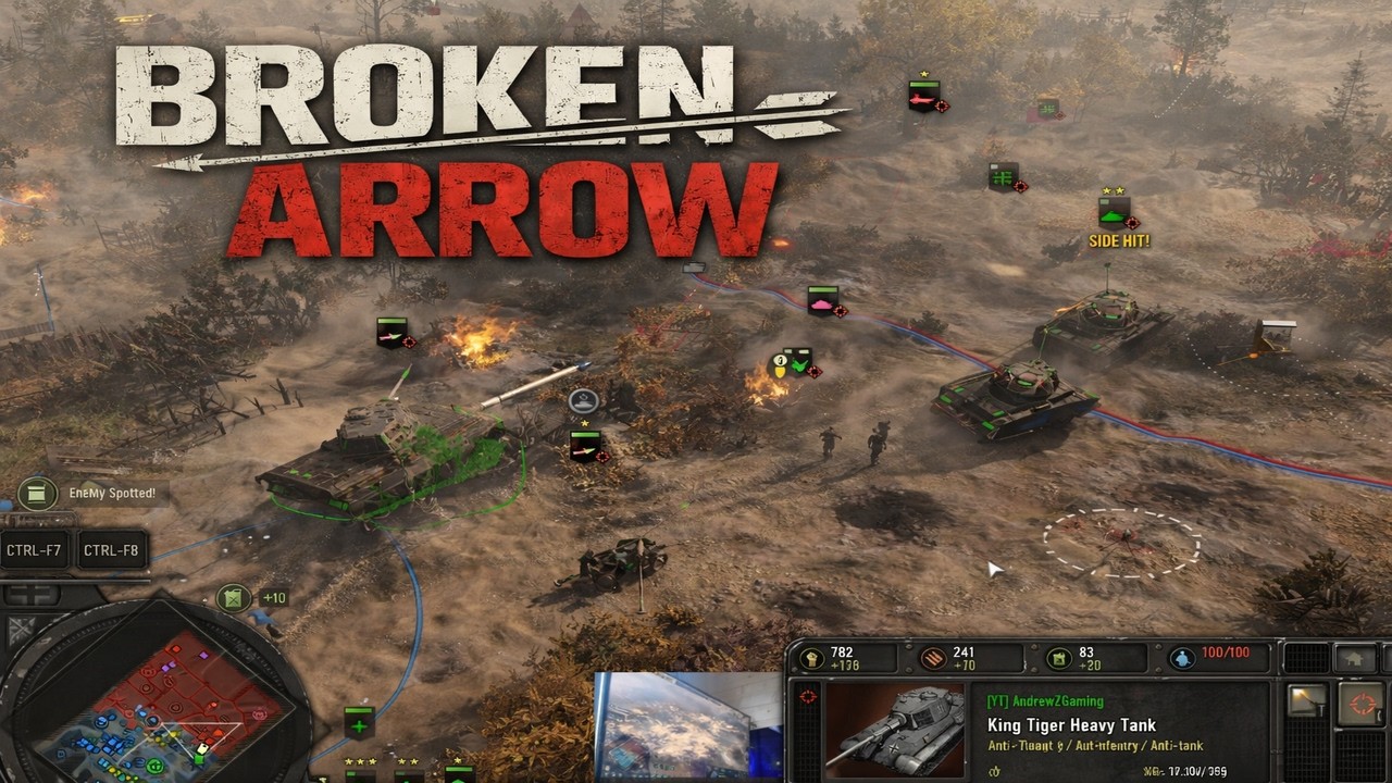 CoH3 - Allies Speed vs Axis Fire Power | 4 vs 4 | Red Ball Express