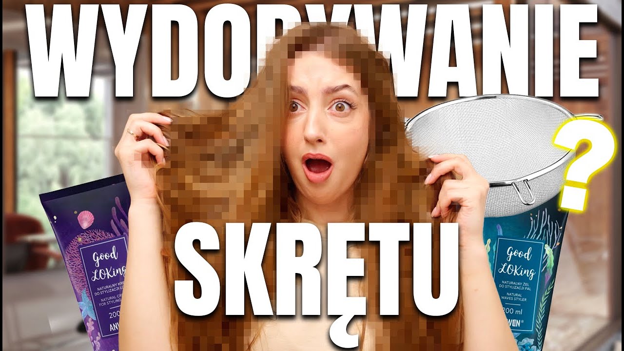 CZY MAM KRĘCONE WŁOSY? 😱| WYDOBYWANIE SKRĘTU