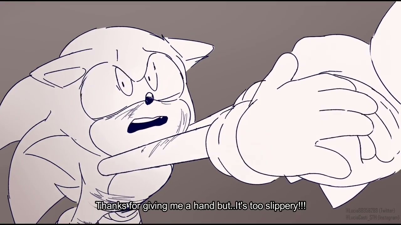 Knuckles Dropped Sonic Off A Cliff Fandub