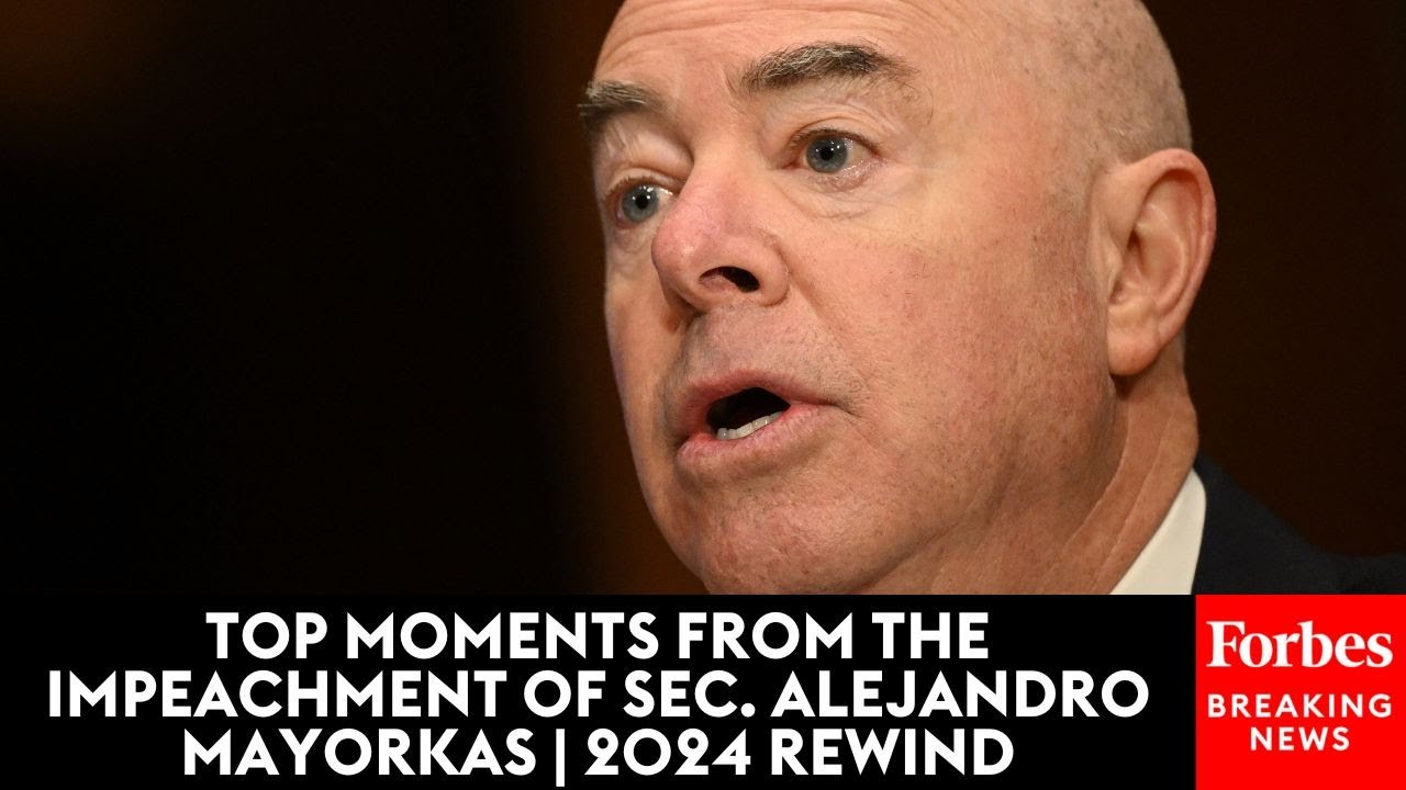 SUPERCUT: Secretary Of State Alejandro Mayorkas Impeached By The House Of Representatives