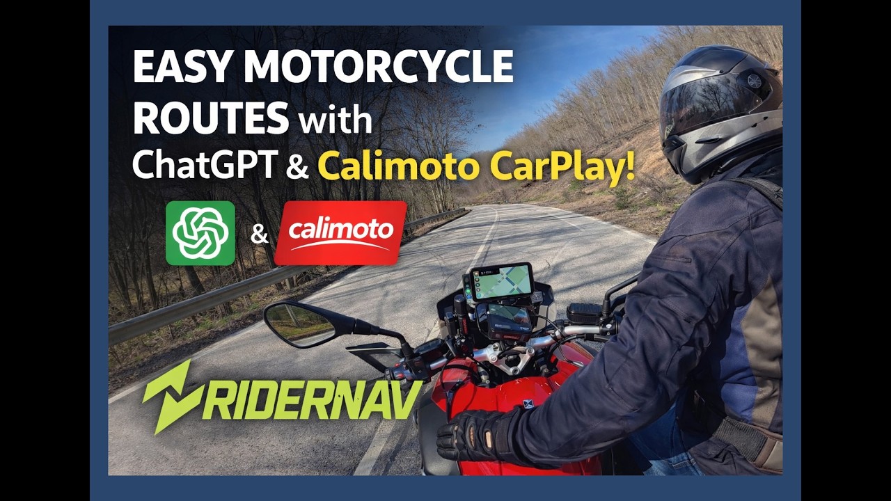 RIDERNAV R7M REAL LIFE USE WITH CALIMOTO APP