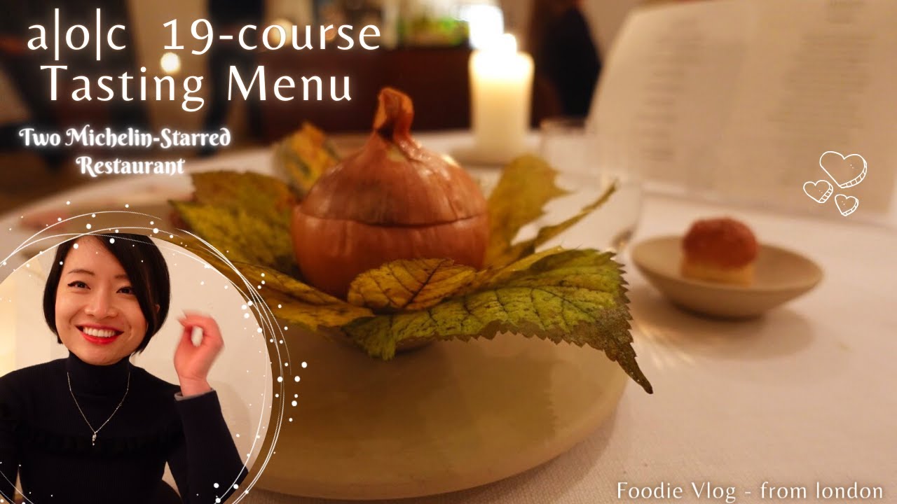 19-Course Tasting Menu at Restaurant a|o|c - a Two Michelin Star restaurant in Copenhagen