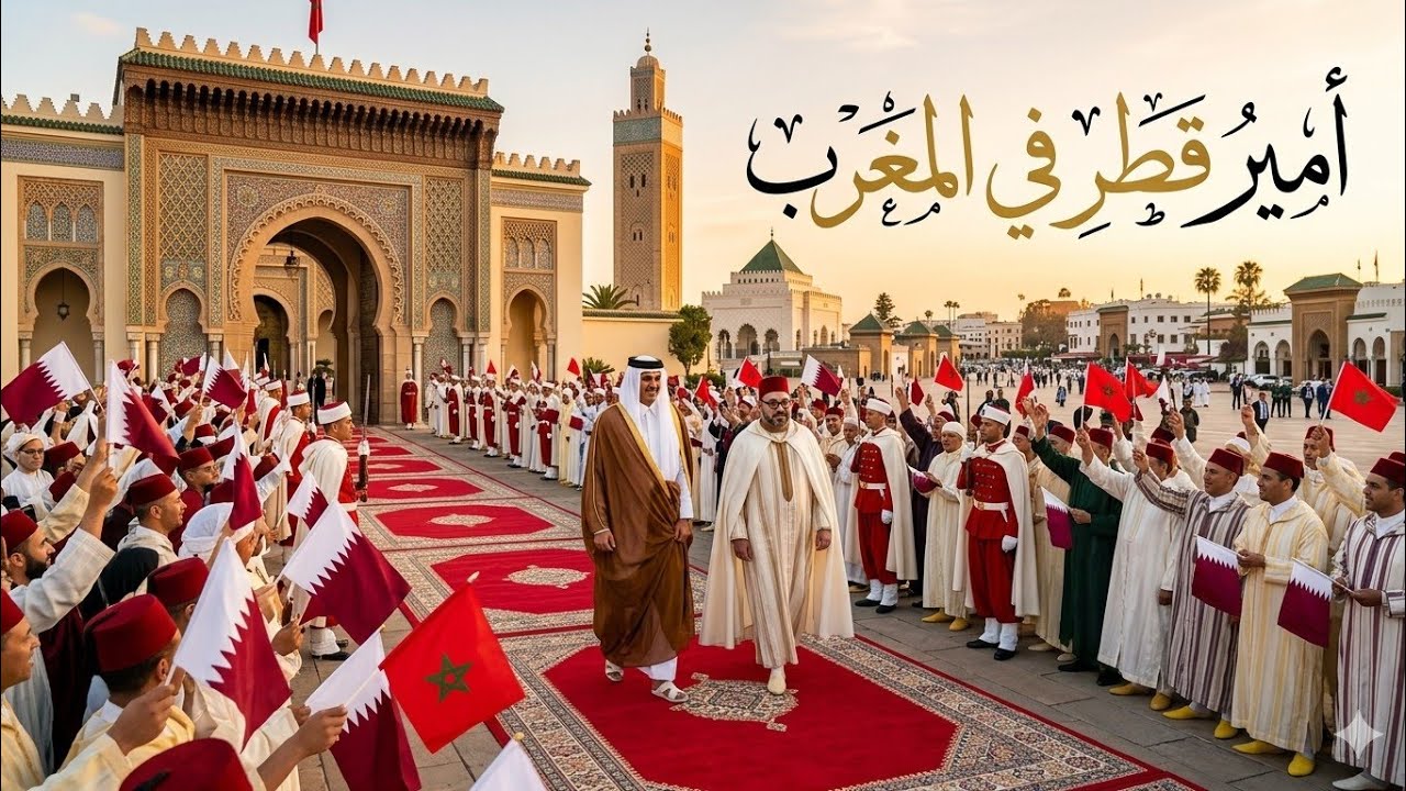 تميم يفاجئ المغاربة بهدية ثمينة جدا و نهاية النظام الإيراني 