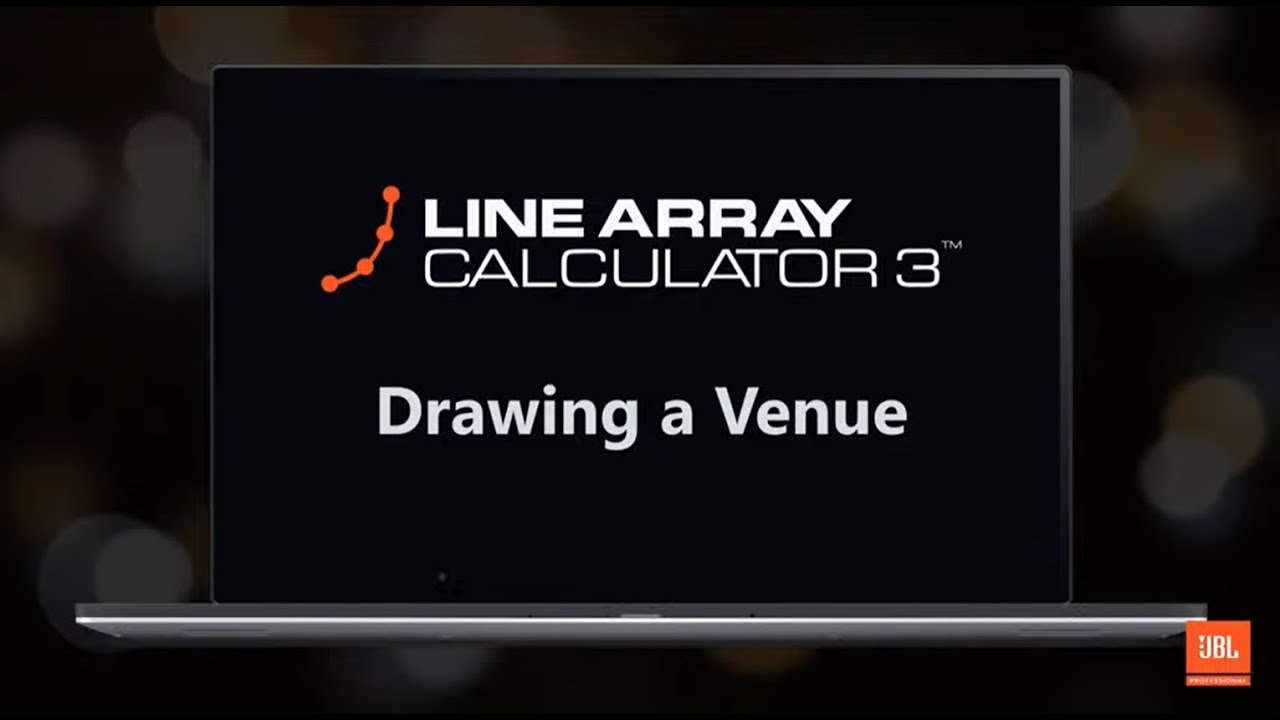 JBL Pro Line Array Calculator 3 Training Series: Drawing a Venue