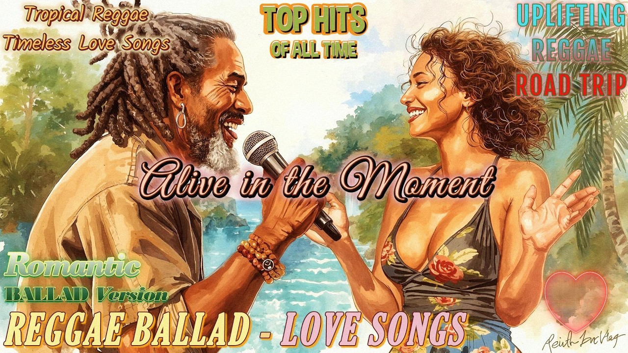 REGGAE LOVE SONGS - POP BALLAD | Soulful Island Feel 🌴 Peaceful Reggae Duet for Joyful Living 💛