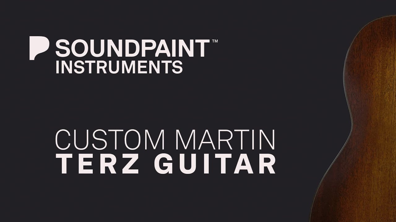 Soundpaint Custom Terz Guitar Tutorial