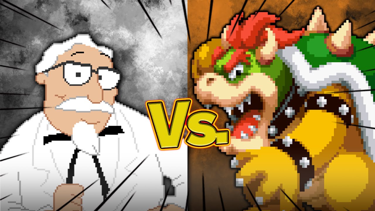 [MUGEN] Animated Colonel vs Bowser