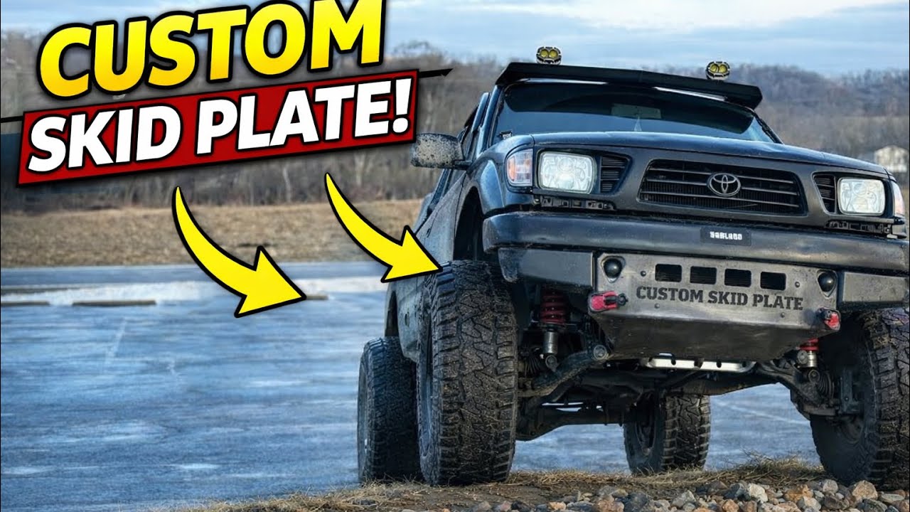 Tacoma skid plate build!!￼