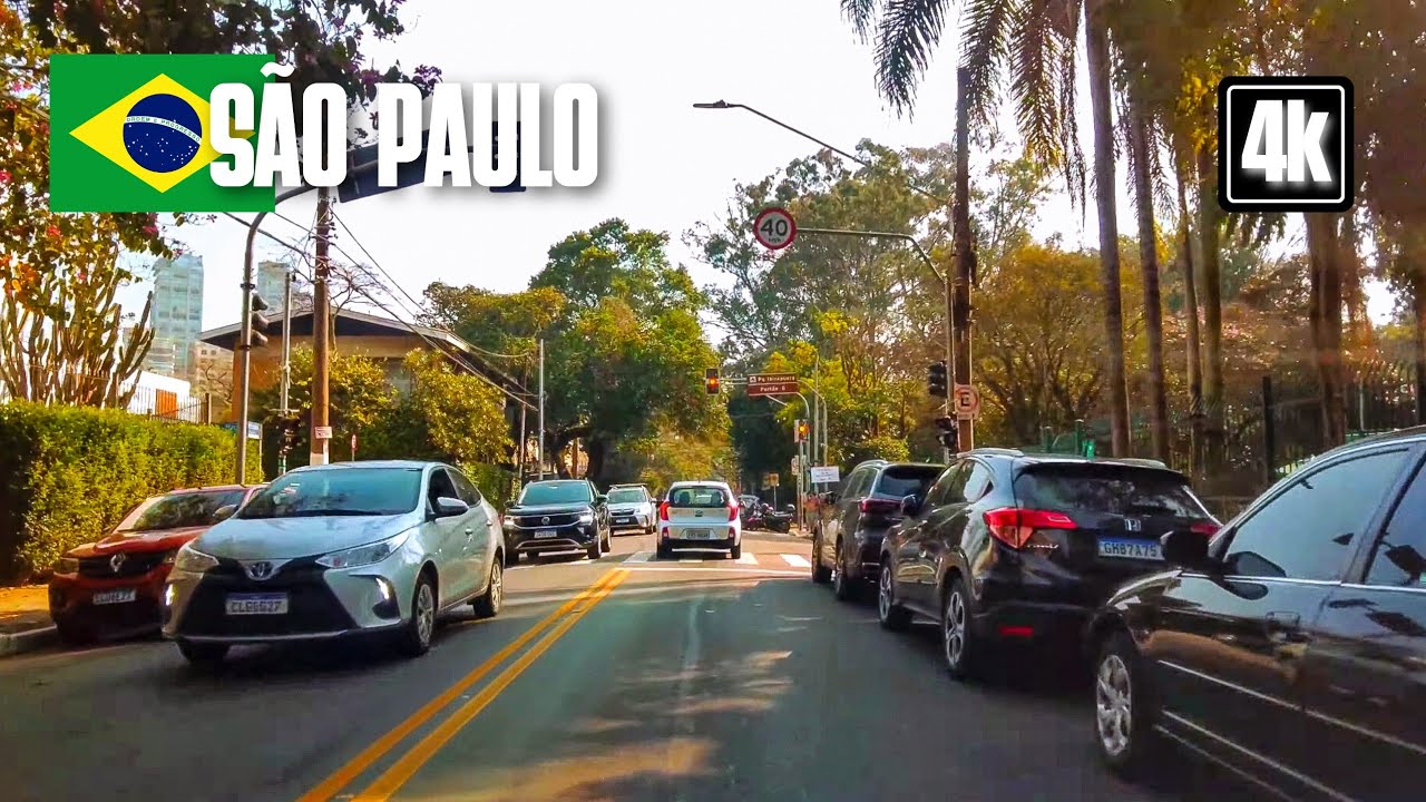 4K SÃO PAULO • AVENIDA QUARTO CENTENÁRIO • VILA LUZITÂNIA • PARQUE IBIRAPUERA