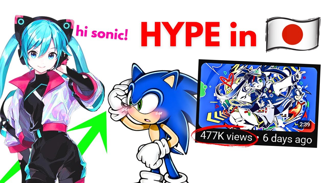 How Hatsune Miku is SAVING Sonic in Japan