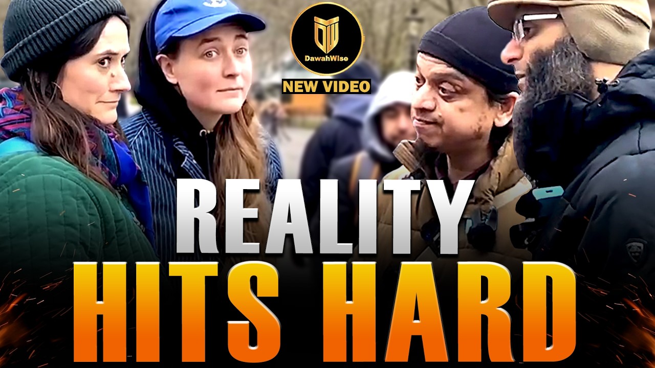 Atheist Starts Confident&hellip; Leaves When Logic Kicks In | Mansur | Hamza | Speakers Corner