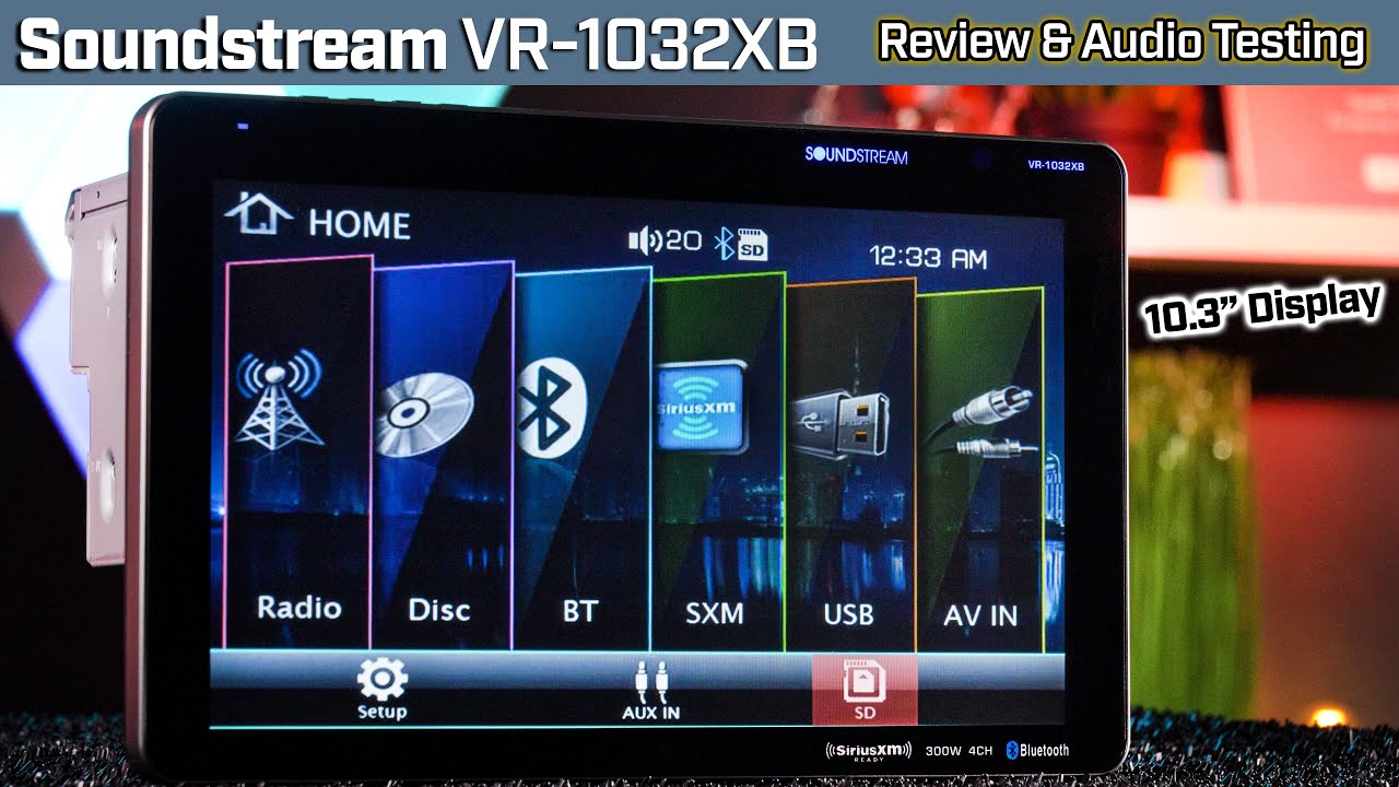 Soundstream VR-1032XB 10.3