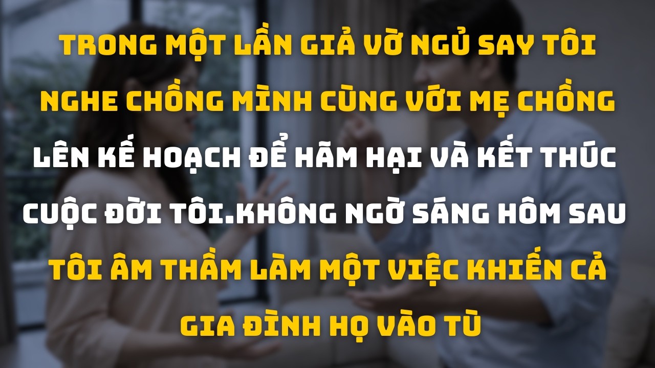 Nằm Trên Giường Bệnh, Tôi Nghe Chồng Gọi Mình Là “Đồ Phế Vật” Và Ra Lệnh Tăng Liều Thuốc