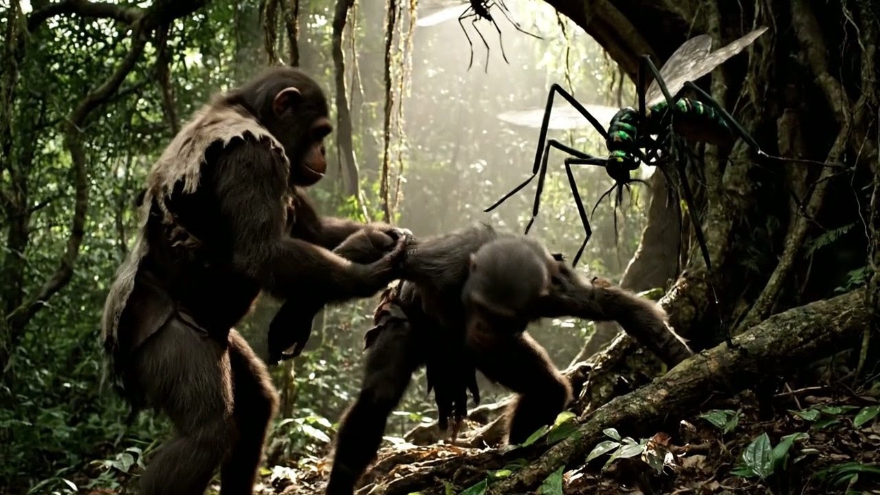 The Secret Night of Terror Begins Giant Monster Awakens in the Ancient Savanna