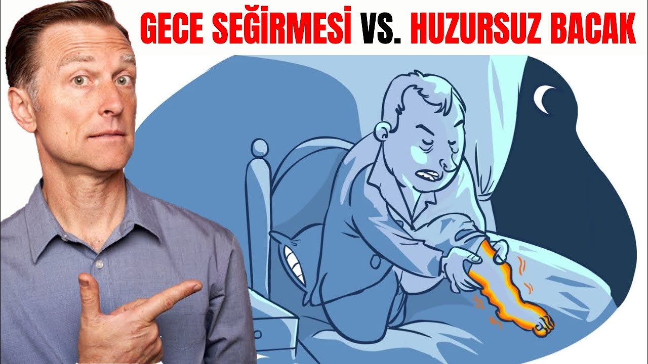 Huzursuz Bacak Sendromu ve Geceleyin Bacak Seğirmeleri: Farklar Neler? | Dr.Berg Türkçe