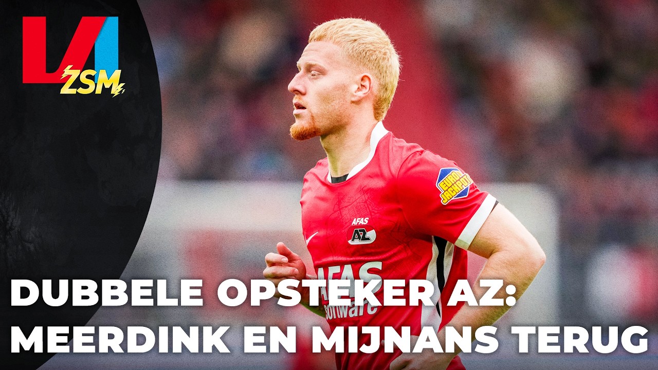 Gekooide tijger Meerdink geeft AZ energie I VI ZSM