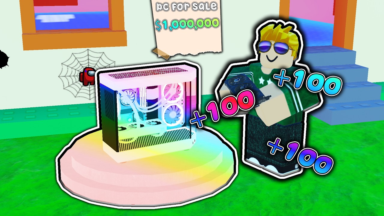 СОЗДАВАЙТЕ ОПЕРАТИВНЫЕ ПК И ЗАРАБАТЫВАЙТЕ МИЛЛИОНЫ В ROBLOX COMPUTER INCREMENTAL....