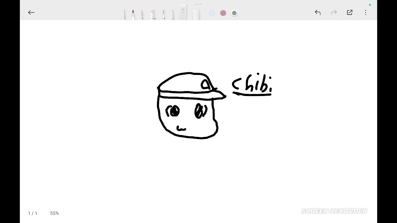 Membuat gambar chibi