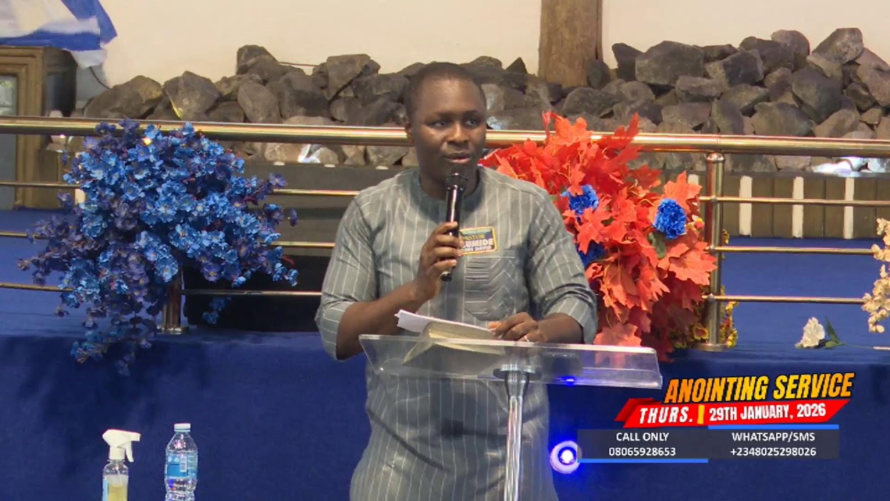 🔴 LIVE: ANOINTING SERVICE | THURS. 29TH JAN. 2026 | BRIDE ASSEMBLY CHURCH LAGOS