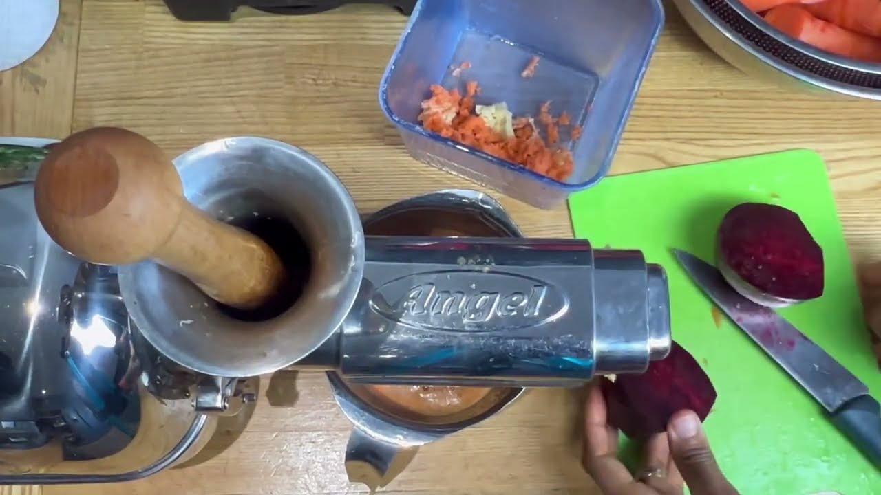 HOW TO JUICE FASTER WITH YOUR ANGEL JUICER