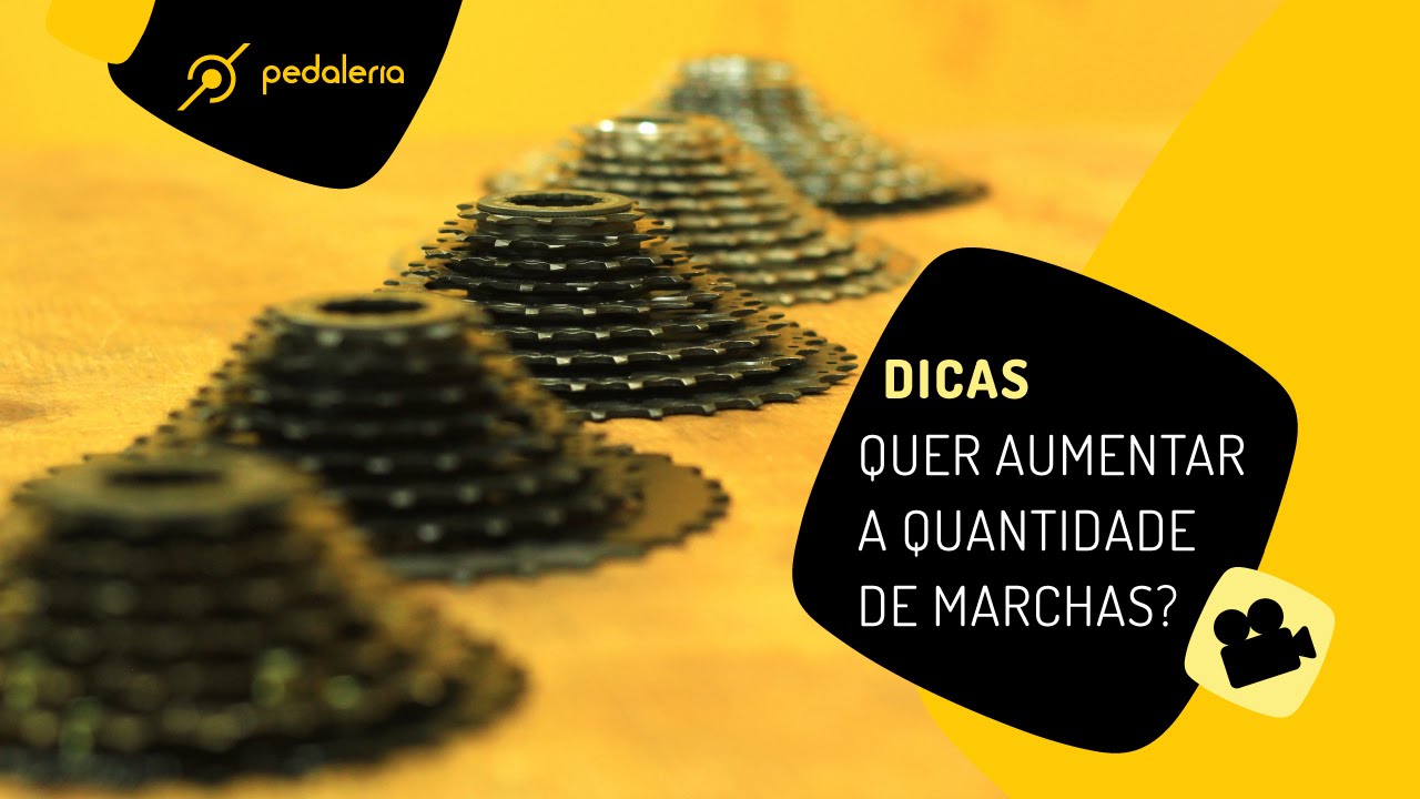 Quer instalar mais marchas na bicicleta? Pedaleria