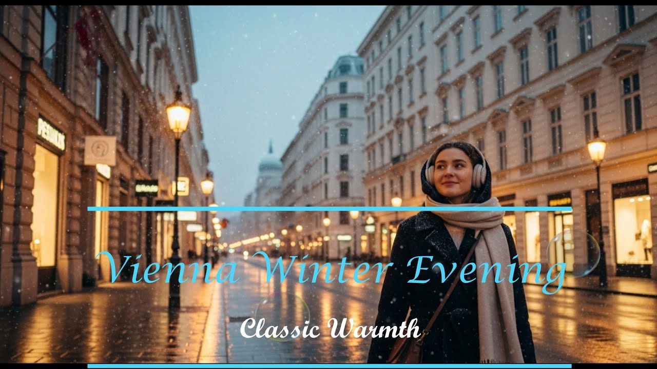 Vienna Winter Evening 🎼 Chill Lofi with English Lyrics｜Classic City Warmth
