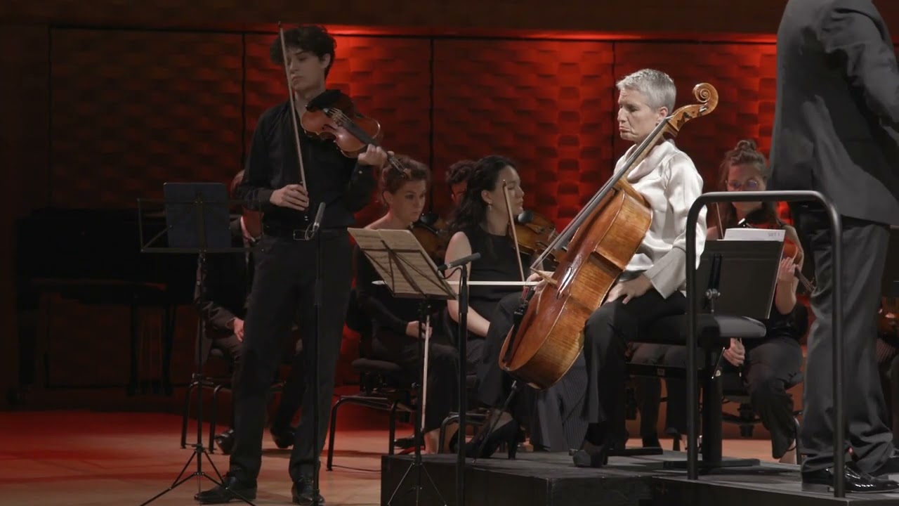 Concerto pour violon et violoncelle, 2e mouvement, J. Brahms - Thomas BRIANT & Anne GASTINEL