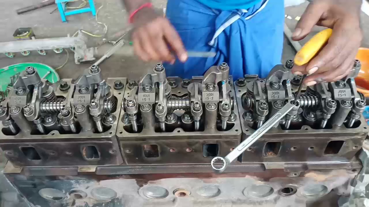 valve clearance Man truck