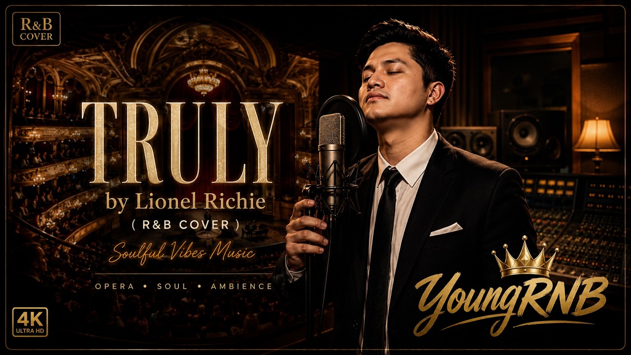 TRULY &ndash; Lionel Richie (R&B COVER) 💙 | Soulful Vibes Music by YoungRNB 👑