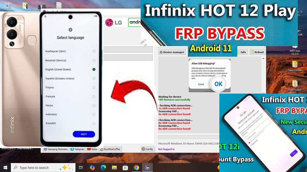 All Infinix FRP Bypass Android 11 | X688B/X657B/X6611B Google Account Unlock  New Method 2026