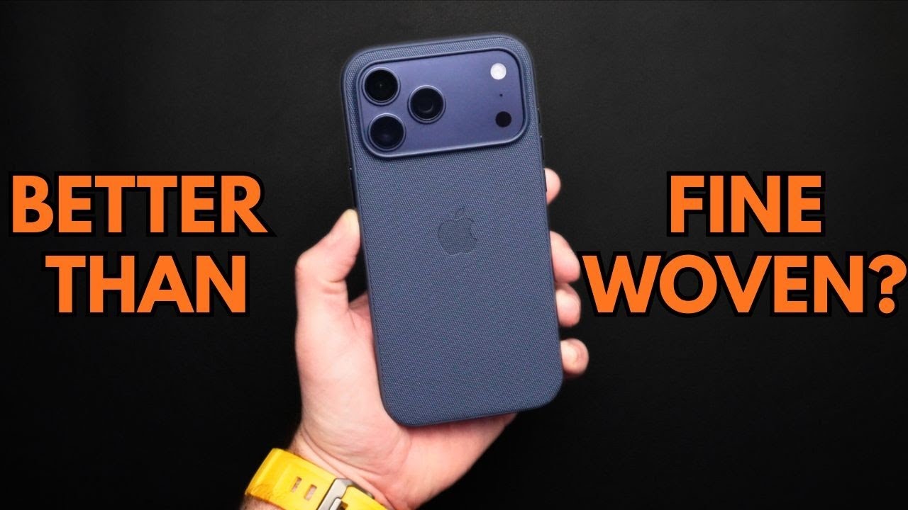 Чехол TechWoven от Apple — это совсем не то, что я ожидал… (iPhone 17 Pro Max)