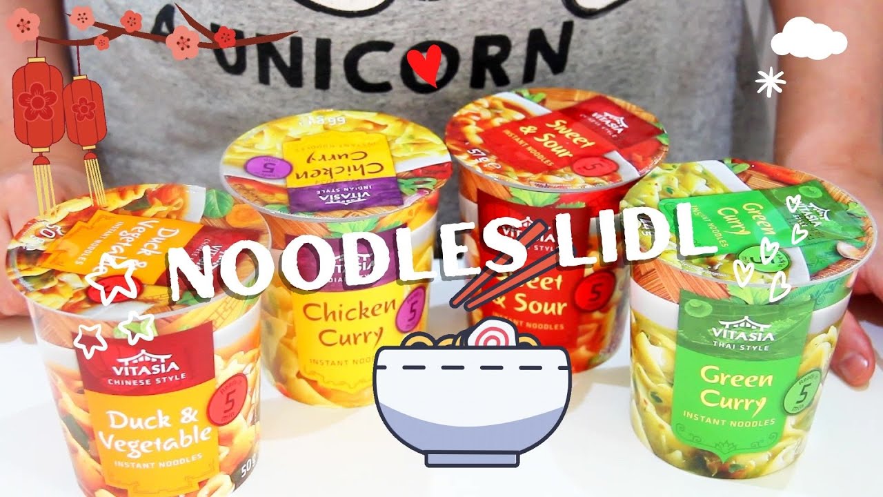 ASSAGGIO I RAMEN DEL LIDL 🍜 || settimana asiatica