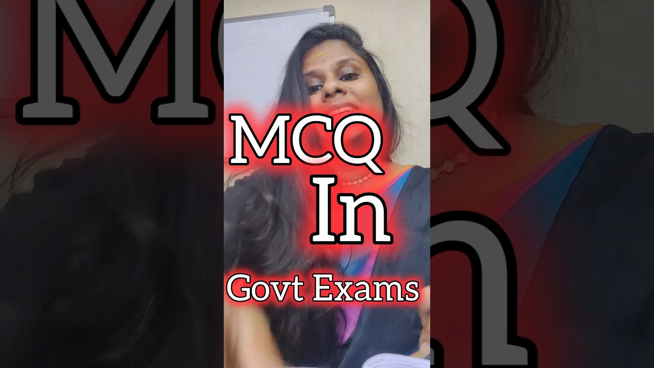 MCQ in Government Exams⚠️ Upsc Exam details in Tamil📚 Tnpsc Group 1 and Group 2 MCQ Practice📚