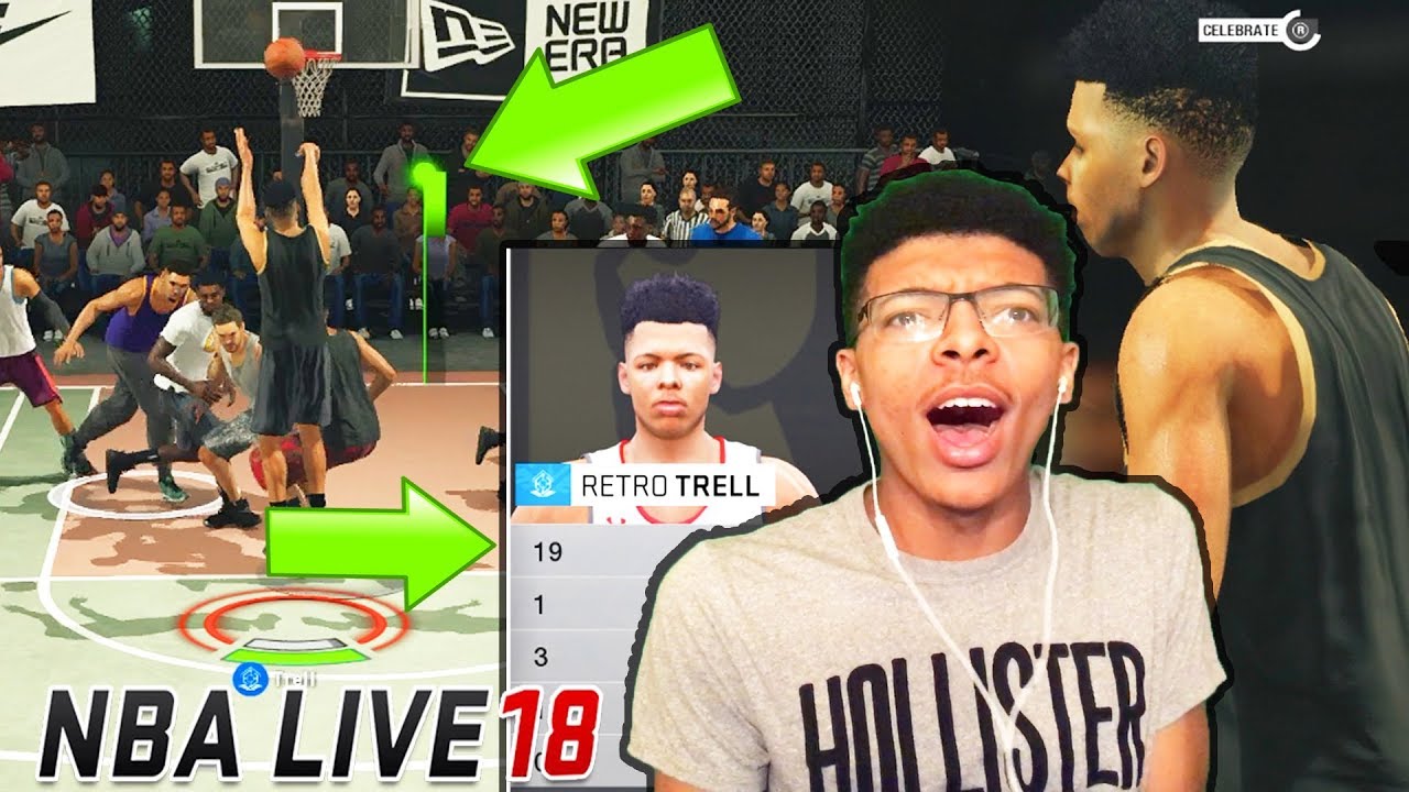 NBA Live 18 - Wing Shooter 100% Confirmed Best Play Style In NBA Live 18 !! Green Light Machine !!